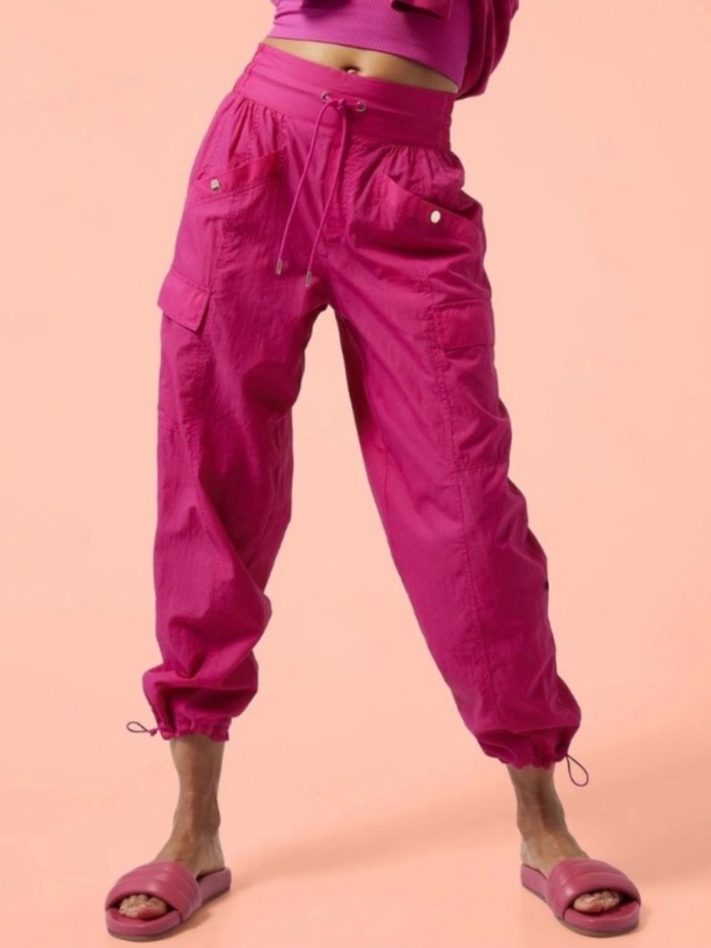 Athleta Alicia Keys High Waist Utility Pants Size 12